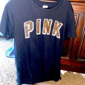 Victoria’s Secret PINK bling tee small